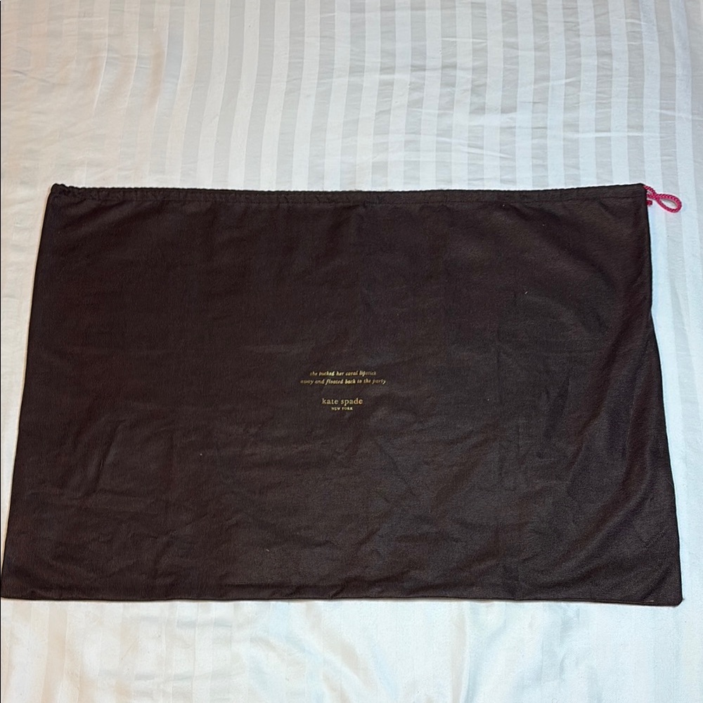 Kate Spade X-Large Dust Bag Chocolate Brown 27.5x19